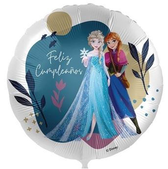 Globo Frozen "Feliz cumpleaños" 45 cm