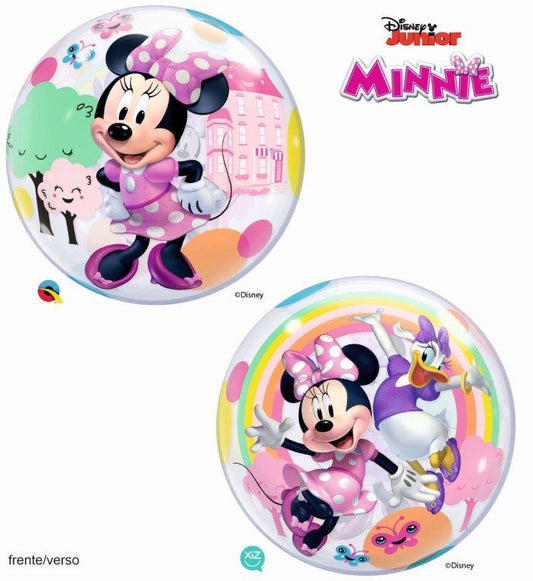 Globo burbuja Minnie 56 cm