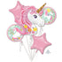 RAMO GLOBOS UNICORNIO