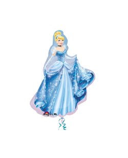 Globo forma princesa Cenicienta 84 cm
