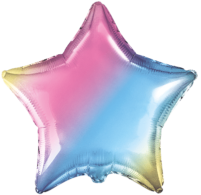 Globo estrella 45 cm