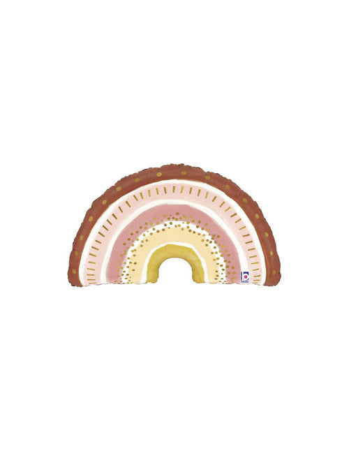 Globo forma arco iris boho 91 cm