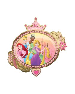 Globo forma espejo princesas 76 cm
