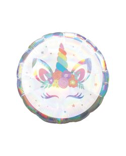 Globo mylar unicornio 43 cm