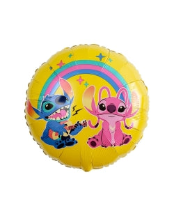 Globo foil Stitch & Angel 46 cm