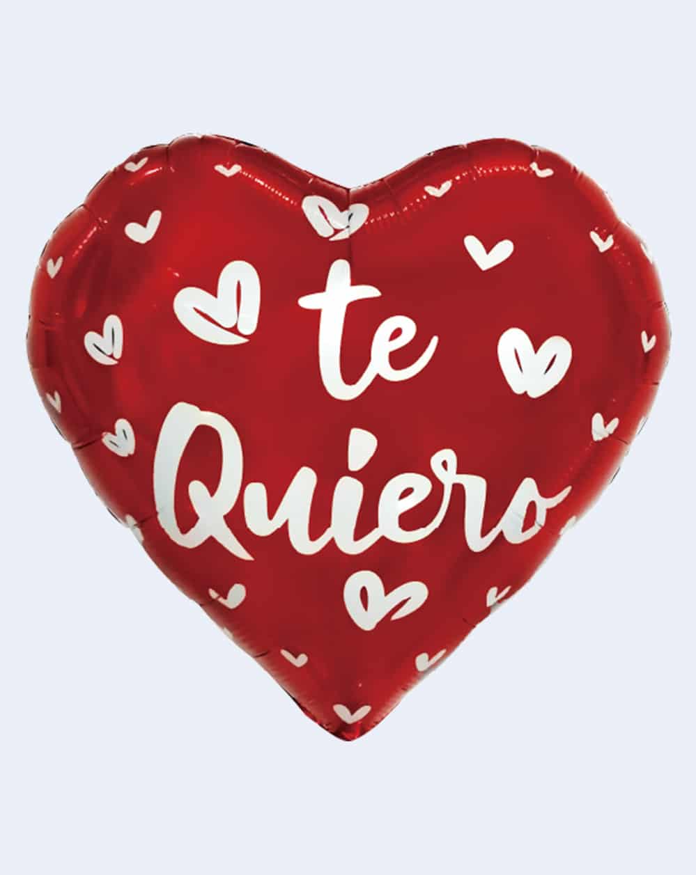 Globo mylar corazón rojo "Te quiero" 45 cm