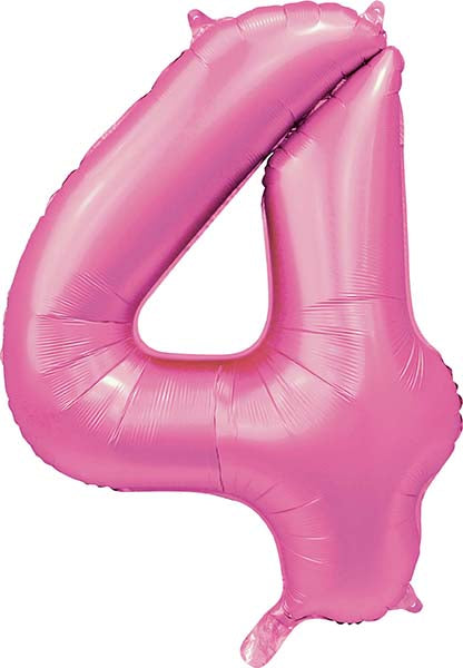 Globo Número de 86 cm Rosa