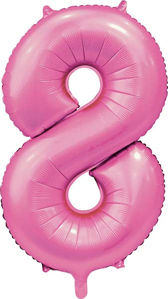 Globo Número de 86 cm Rosa