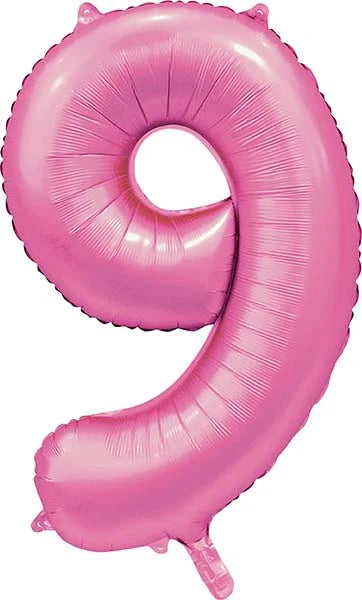 Globo Número de 86 cm Rosa
