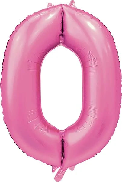 Globo Número de 86 cm Rosa