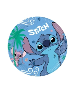 8 platos 23 cm Stitch