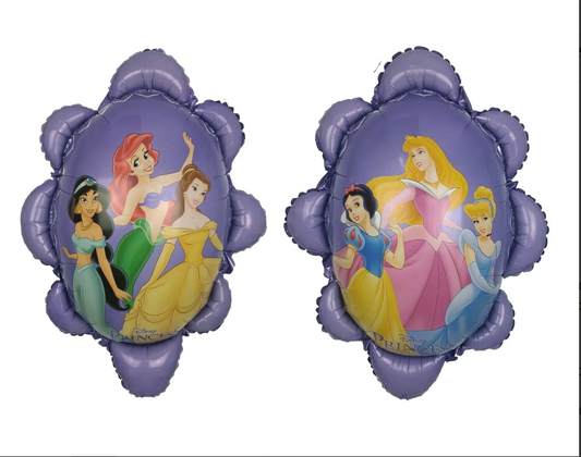 Globo forma espejo princesas 76 cm