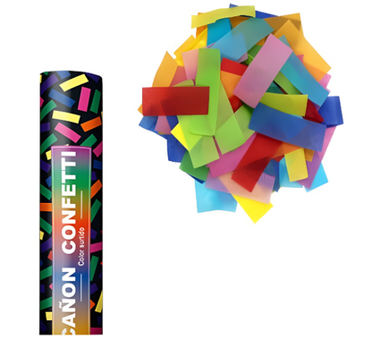 Cañón confetti papel 40 cm