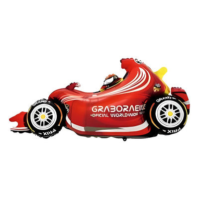 Globo forma coche fórmula 1 107 cm
