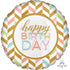 REDONDO HAPPY BIRTHDAY 71X70CM