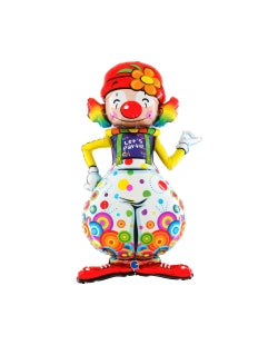 Globo andador payaso "Let´s party" 106 cm
