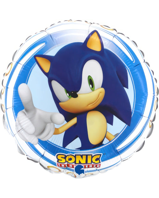 Globo mylar Sonic 45 cm
