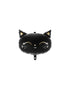 GLOBO FORMA CABEZA GATO NEGRO 48CM