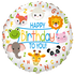 GLOBO HB ANIMALES 43CM