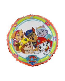 Globo mylar grupo patrulla canina 45 cm