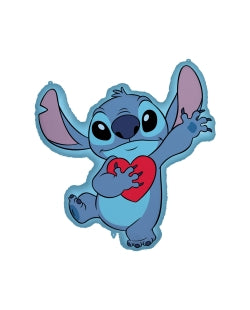 Globo Forma Stitch Corazon 75X86cm