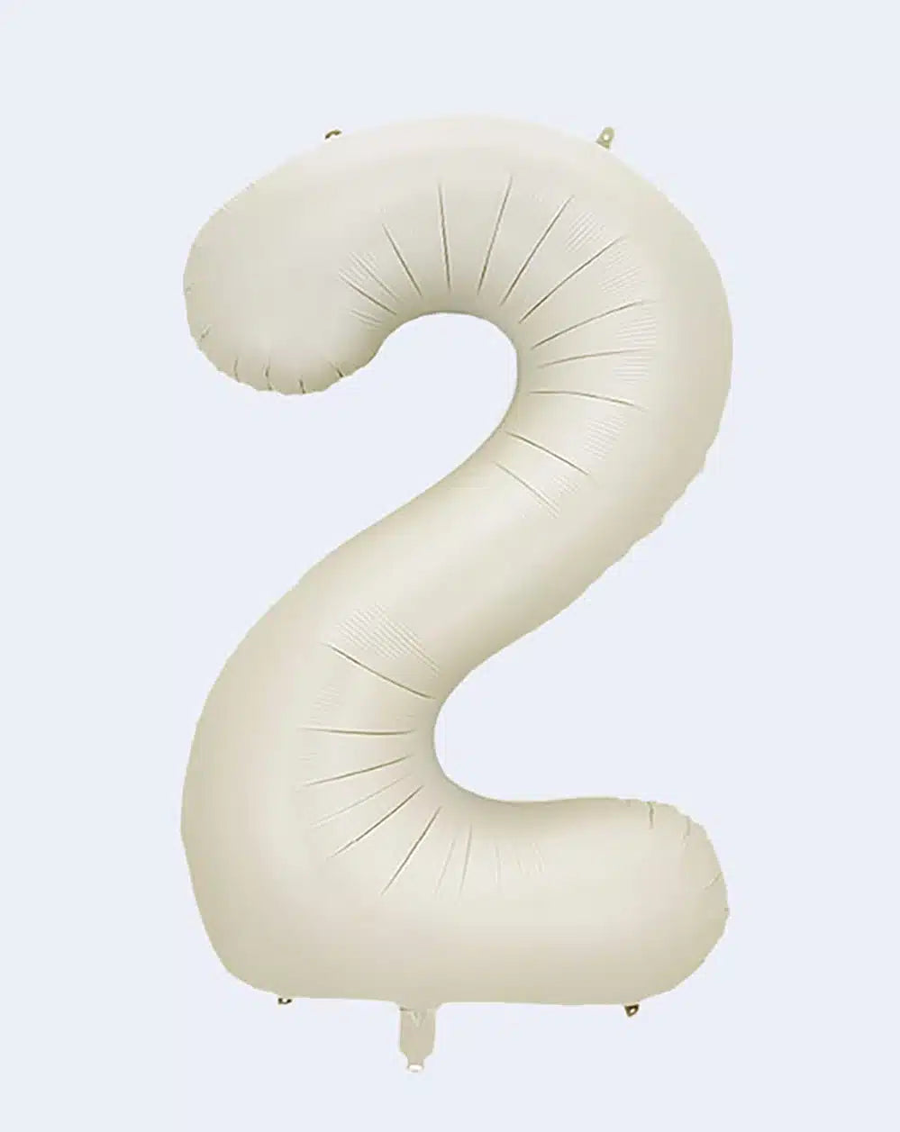 Globo Número de 86 cm Crema