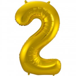 Globo Número de 86 cm Oro