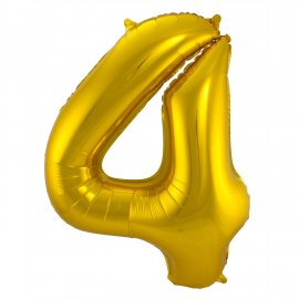 Globo Número de 86 cm Oro