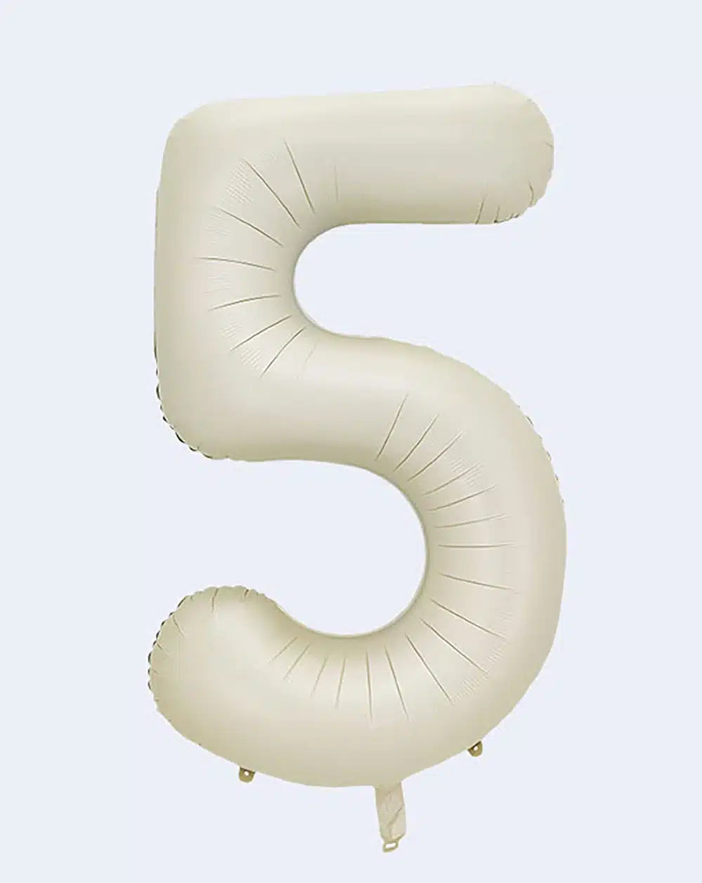 Globo Número de 86 cm Crema