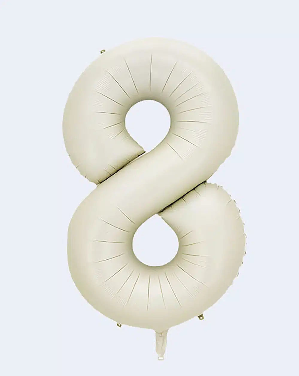 Globo Número de 86 cm Crema