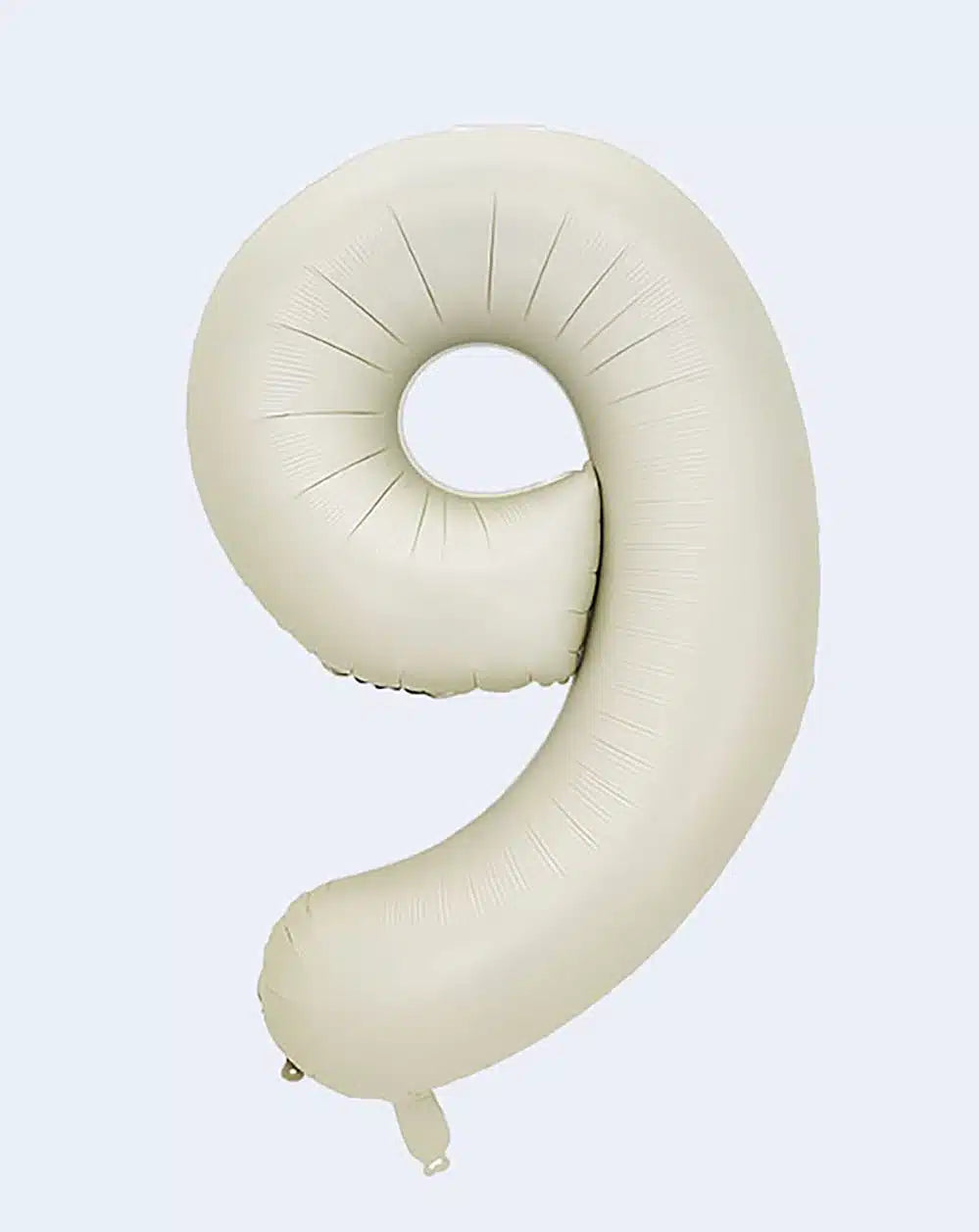 Globo Número de 86 cm Crema