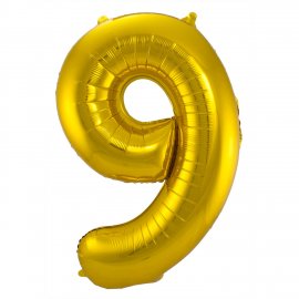 Globo Número de 86 cm Oro