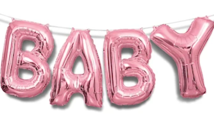 Kit globos "BABY" 274 cm
