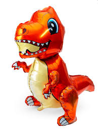 Globo mini andador dinosaurio t-rex 66