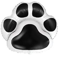 Globo huella 76 cm