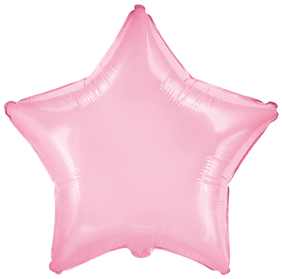 Globo mylar 75cm forma estrella