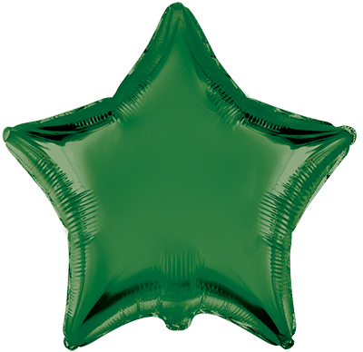 Globo mylar 75cm forma estrella