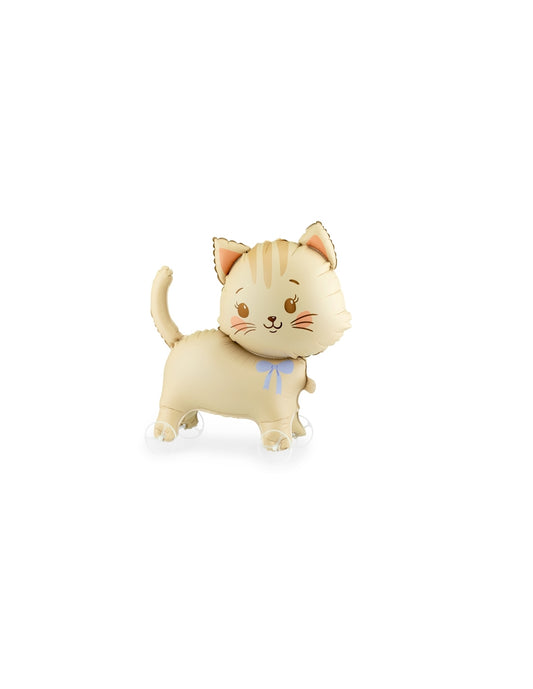 Globo gato con ruedas 70 cm