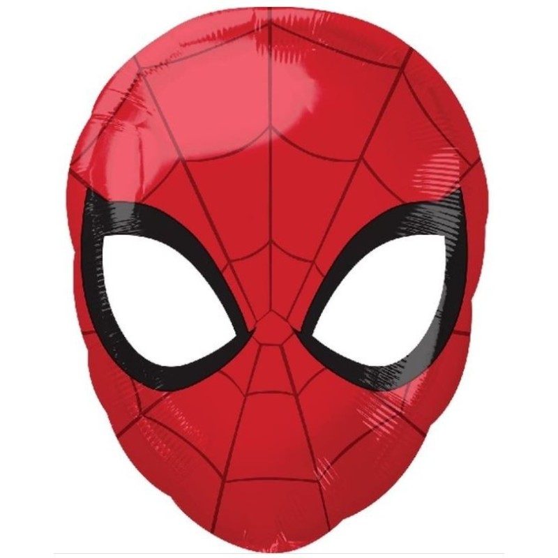 Globo cabeza de Spiderman 45 cm