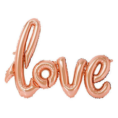 Globo letras love 99 cm