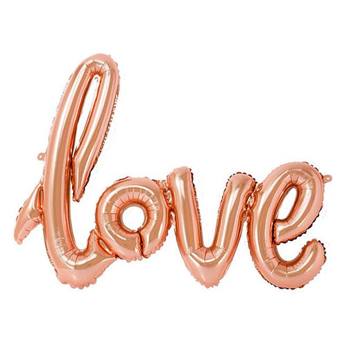 Globo letras love 99 cm