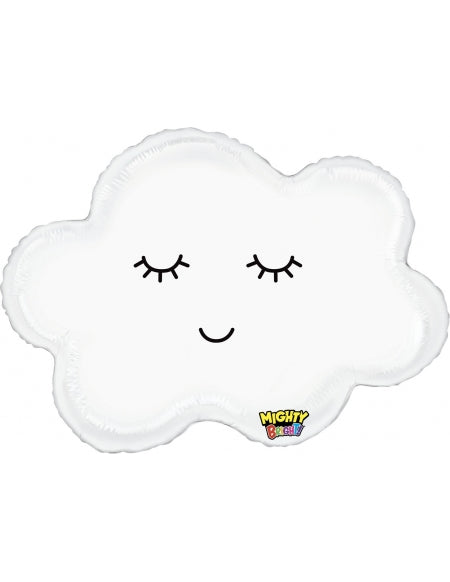 Globo forma nube sonriente 61 cm