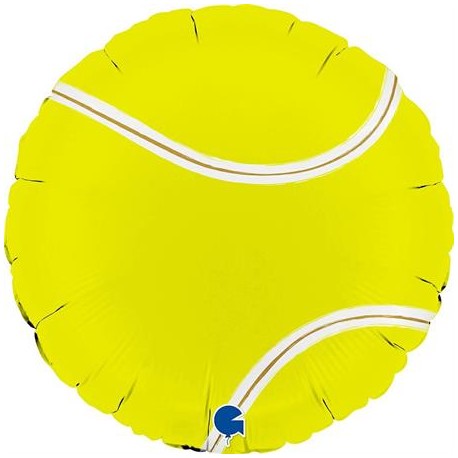 Globo mylar pelota de tenis 45 cm