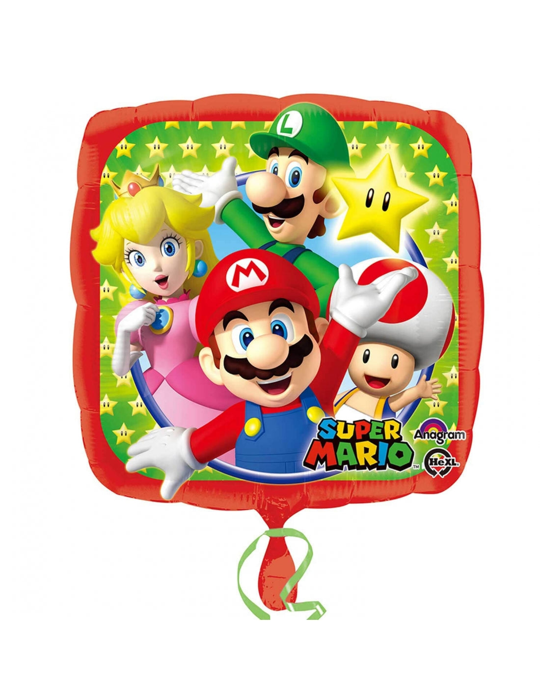 Globo mylar supermario 46 cm