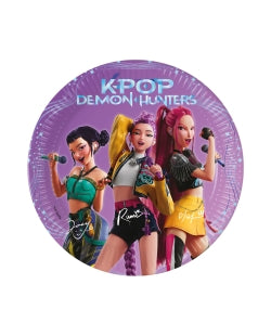 8 platos K-Pop Demon hunters 20 cm