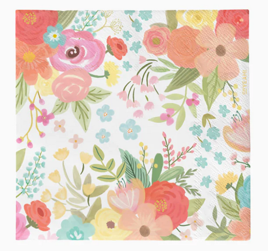 30 servilletas floral 33x33